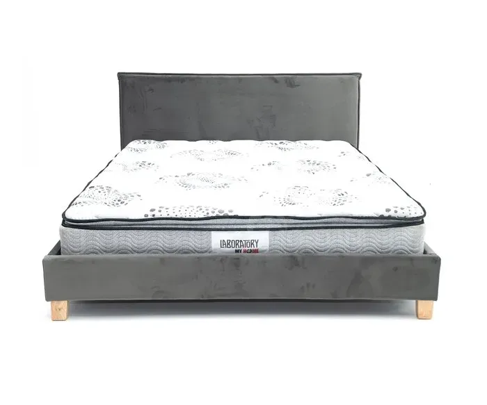 Серая кровать 180X200 Тбилиси - изображение 1