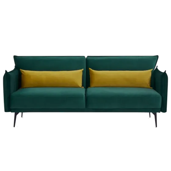 Красочный диван с мягкой тканевой поверхностью Тбилиси