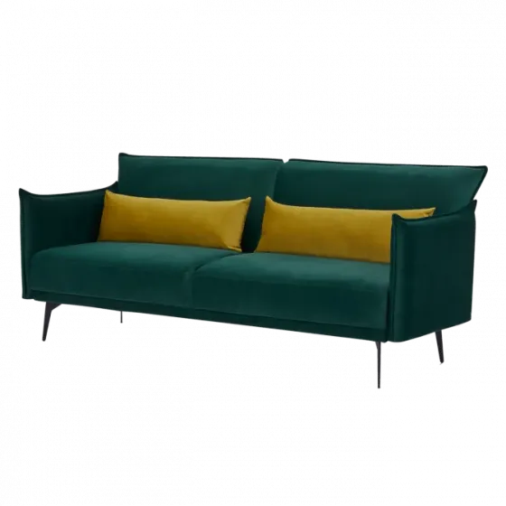 Красочный диван с мягкой тканевой поверхностью Тбилиси