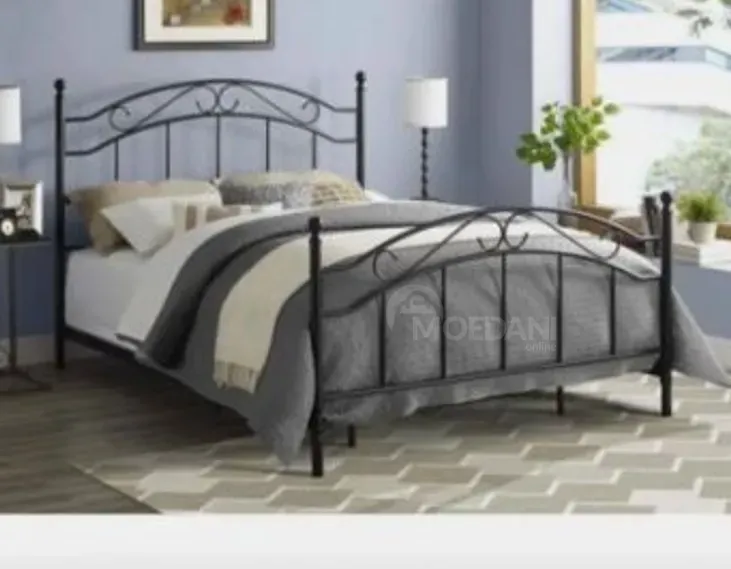 Кровать железная с прочной конструкцией Тбилиси - изображение 2