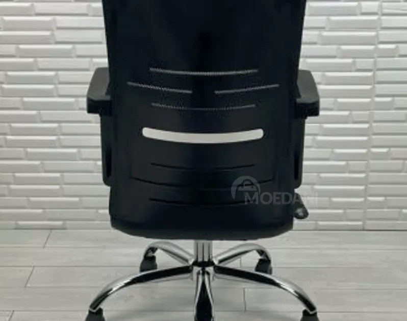 Კომპიუტერის სავარძელი მოდელი-A02 შავი თბილისი - photo 2