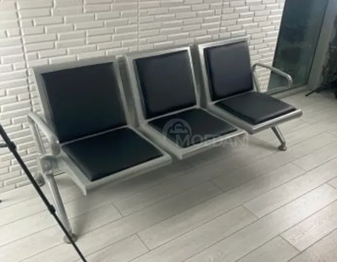 Metal 3-seater dining chair, new and packaged Tbilisi - photo 3