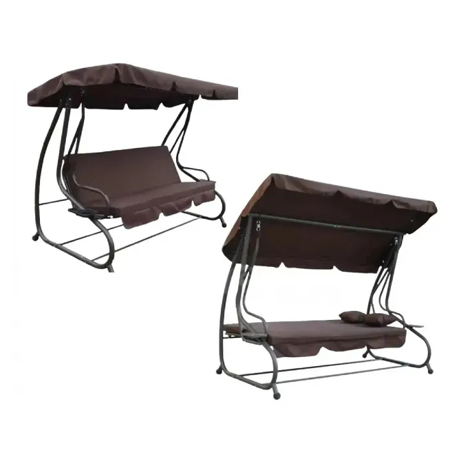 Складные 3-местные качели SC-405 Brown (A2958) Тбилиси - изображение 1