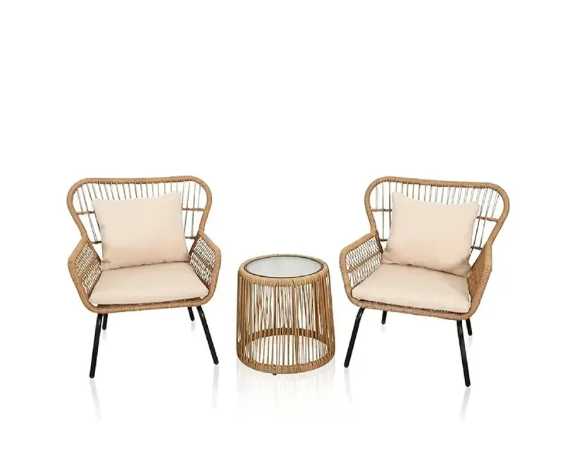 Комплект мебели стол 49х46 см 2 стула 81х81х97 см Тбилиси - изображение 1