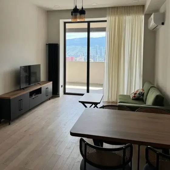 ქირავდება 2 ოთახიანი ბინა 60მ² 11/19 სართ თბილისი