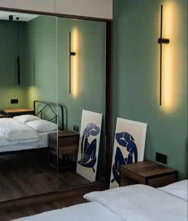 ქირავდება 2 ოთახიანი ბინა 44მ² 5/8 სართ თბილისი