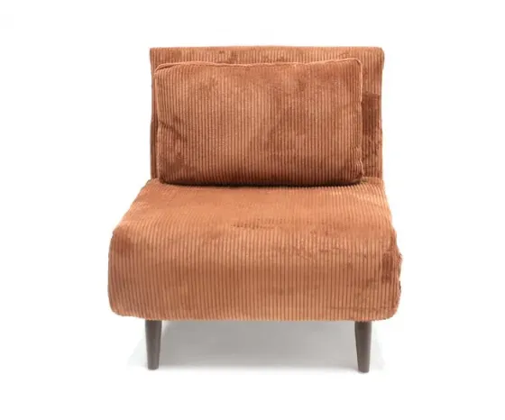 Кресло-реклайнер из терракотовой ткани Тбилиси