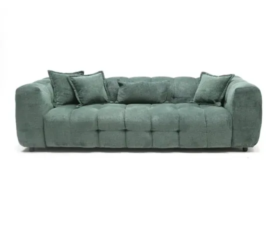 Green fabric sofa Tbilisi