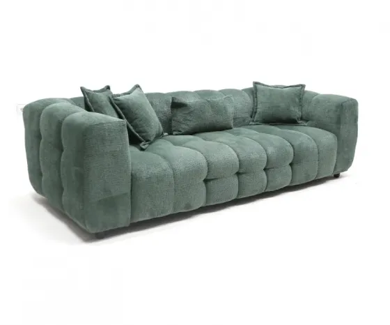 Green fabric sofa Tbilisi