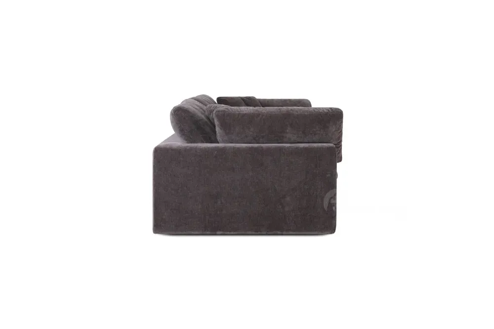 Продается черный тканевый диван. Тбилиси - изображение 3