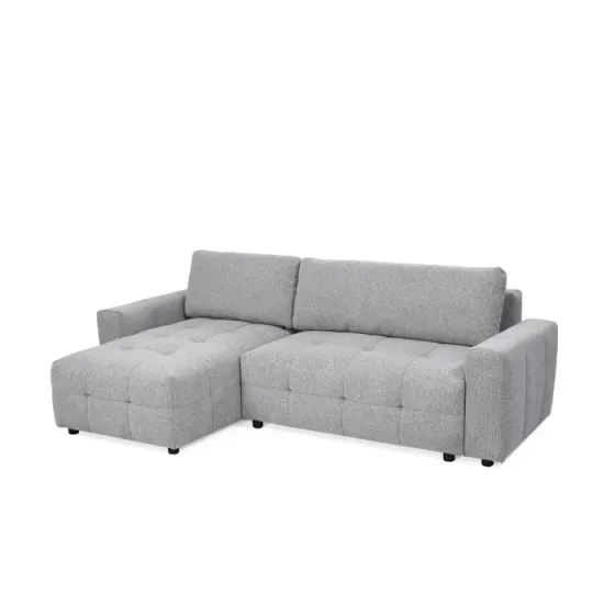 Იყიდება ნაცრისფერი გასაშლელი კუთხის დივანი თბილისი