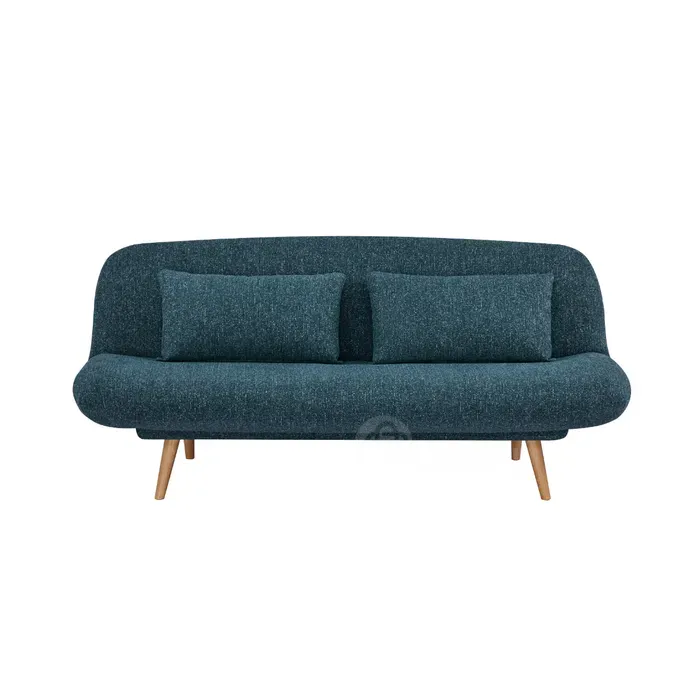 Продается синий тканевый диван. Тбилиси - изображение 1