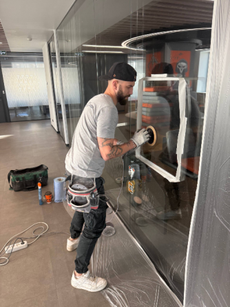 Glass restoration Batumi