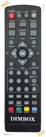 Купить грузинский ресивер Dimbox NC-100T2 (DVB-T2) с пультом управления. Тбилиси - изображение 1