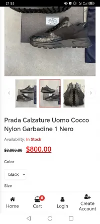 Кроссы Prada 44 размер 29, 5 см თბილისი