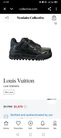 Louis Vuitton Trainer 44 სპორტული ფეხსაცმელი თბილისი