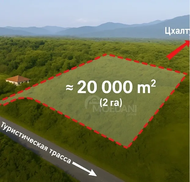 Продам земельный участок 20000м² Сkhaltubo - photo 1
