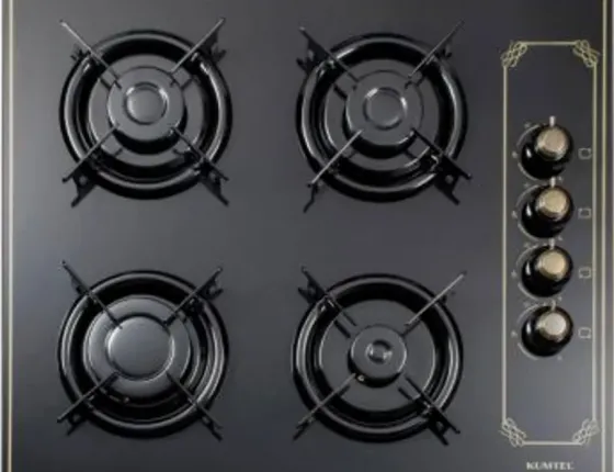 Built-in stove top Kumtel KO-40Tahdf Black Rustic Tbilisi