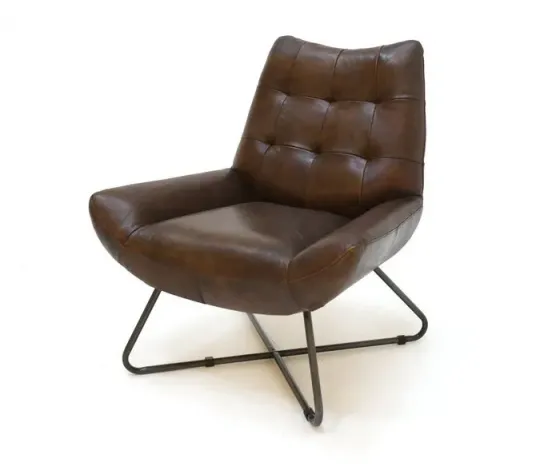 A white leather armchair is a great choice for any home. Tbilisi