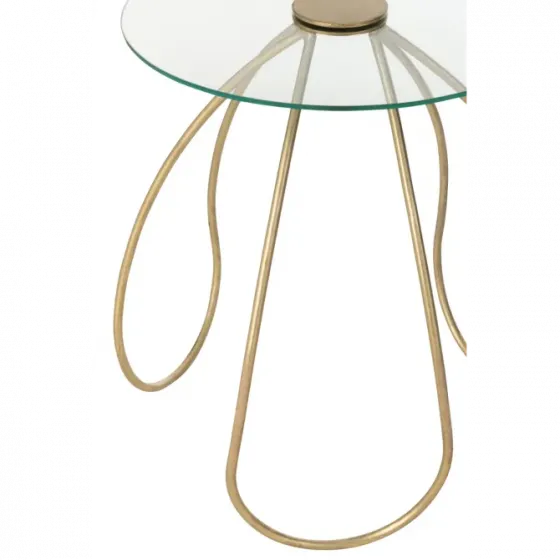 Golden glass table for sale Tbilisi