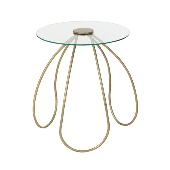 Golden glass table for sale Tbilisi