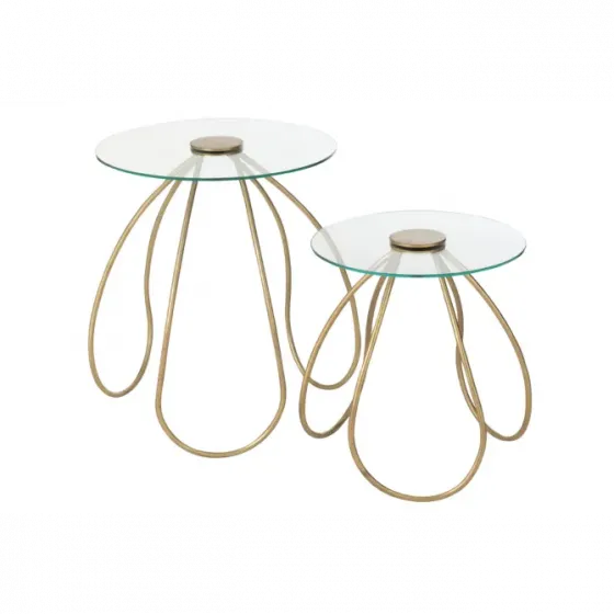 Golden glass table for sale Tbilisi