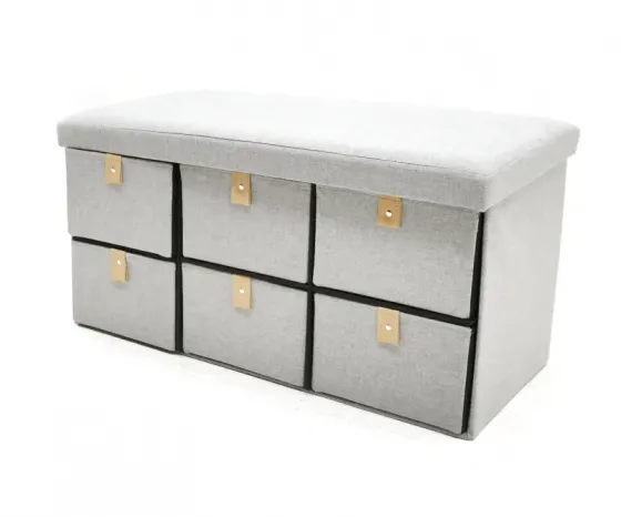 Grey MDF pouf for sale Tbilisi