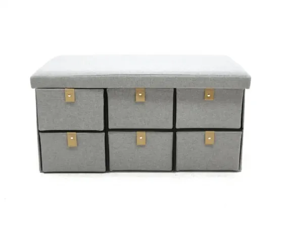 Grey MDF pouf for sale Tbilisi