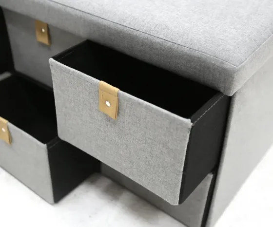 Grey MDF pouf for sale Tbilisi