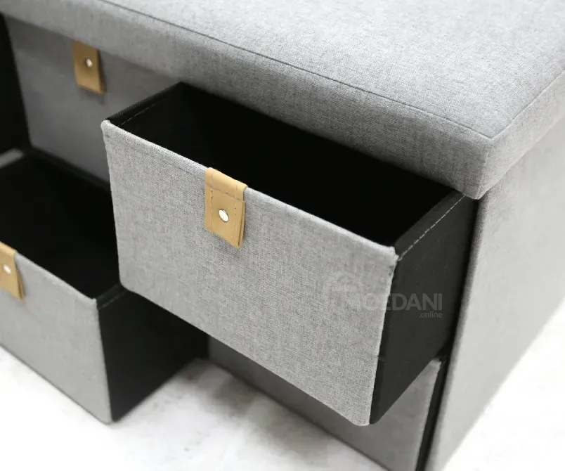 Გაყიდვაშია ნაცრისფერი მდფ პუფი თბილისი - photo 3