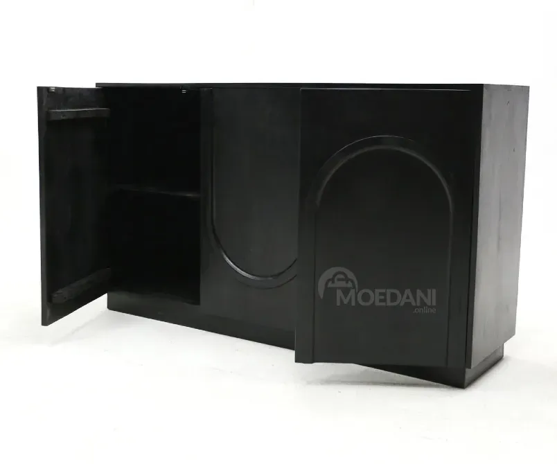 Продается высококачественный черный деревянный стол. Тбилиси - изображение 3