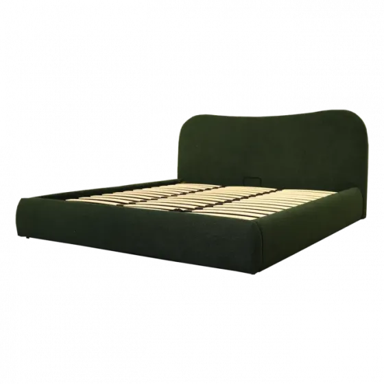 For sale green bed with storage 160X200 Tbilisi