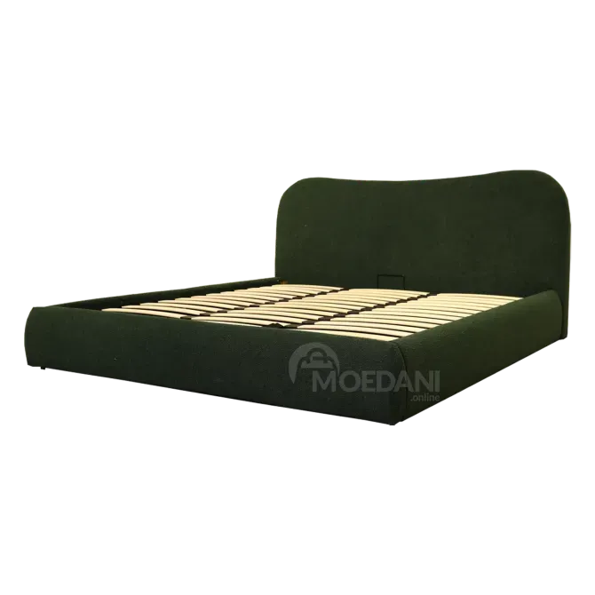 Იყიდება მწვანე ფერის საწოლი სათავსოთი 160X200 თბილისი - photo 2