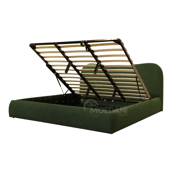 Იყიდება მწვანე ფერის საწოლი სათავსოთი 160X200 თბილისი - photo 3