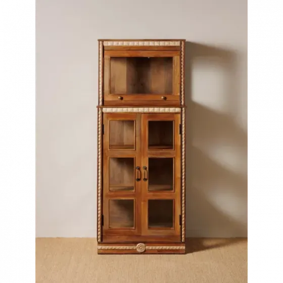 Brown wooden wardrobe for sale Tbilisi