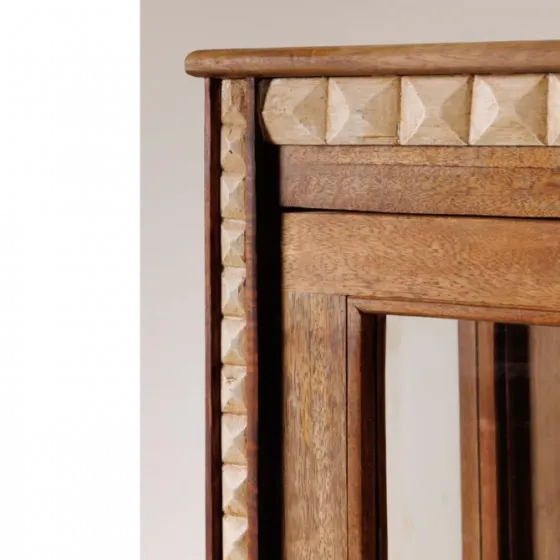 Brown wooden wardrobe for sale Tbilisi