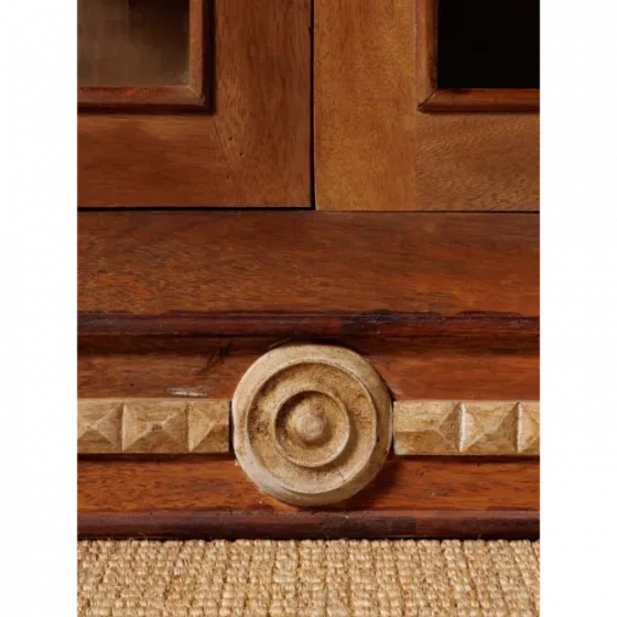 Brown wooden wardrobe for sale Tbilisi