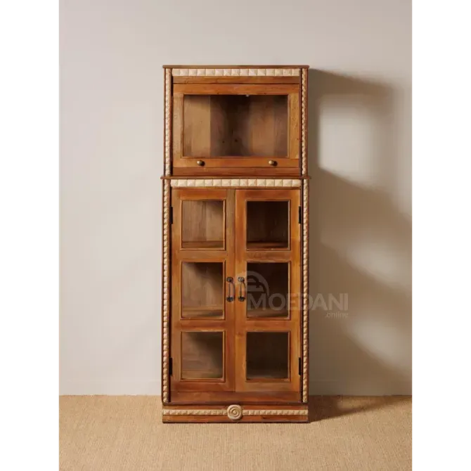 Коричневый деревянный шкаф на продажу Тбилиси - изображение 2