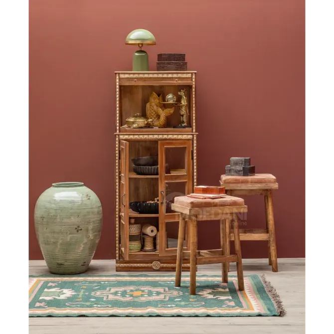 Коричневый деревянный шкаф на продажу Тбилиси - изображение 5