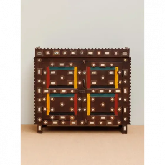 Brown wooden decorative console for sale Tbilisi