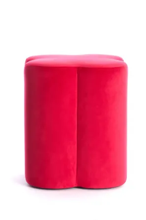 Pink fabric pouf Tbilisi