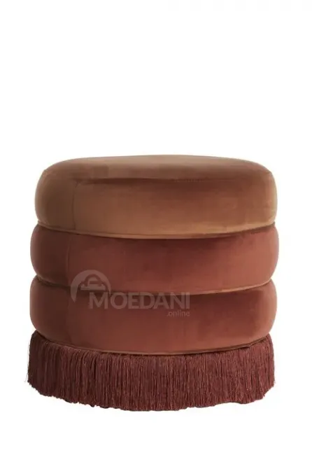 Dark brown pouf for sale Tbilisi - photo 1