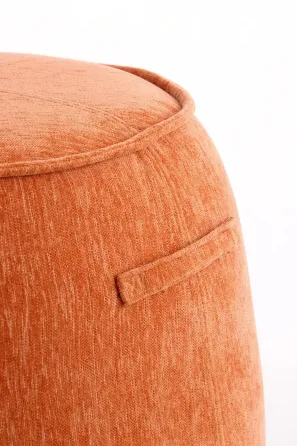 Orange pouf for sale Tbilisi