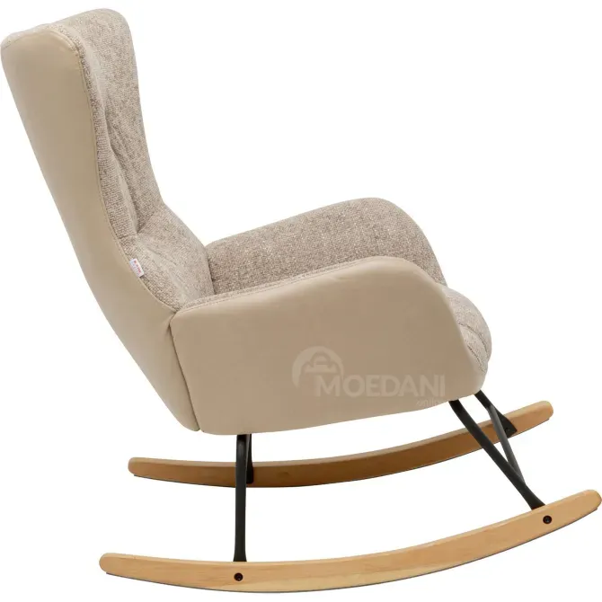 Серое стальное кресло-качалка Тбилиси - изображение 2