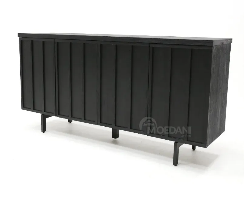 Продается высококачественный черный деревянный стол. Тбилиси - изображение 2