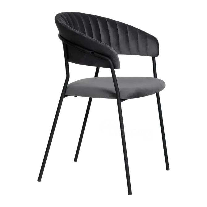 Dark gray velvet chair for sale Tbilisi - photo 2