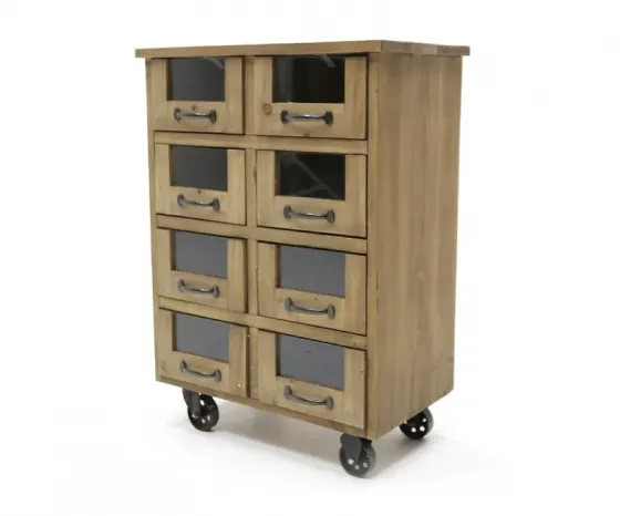 Ყავისფერი ხის კომოდი თბილისი