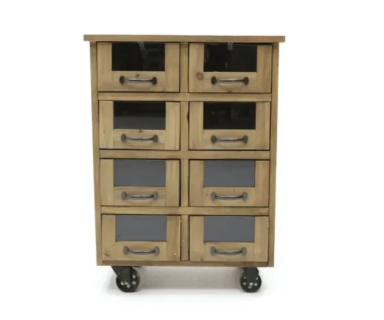 Ყავისფერი ხის კომოდი თბილისი