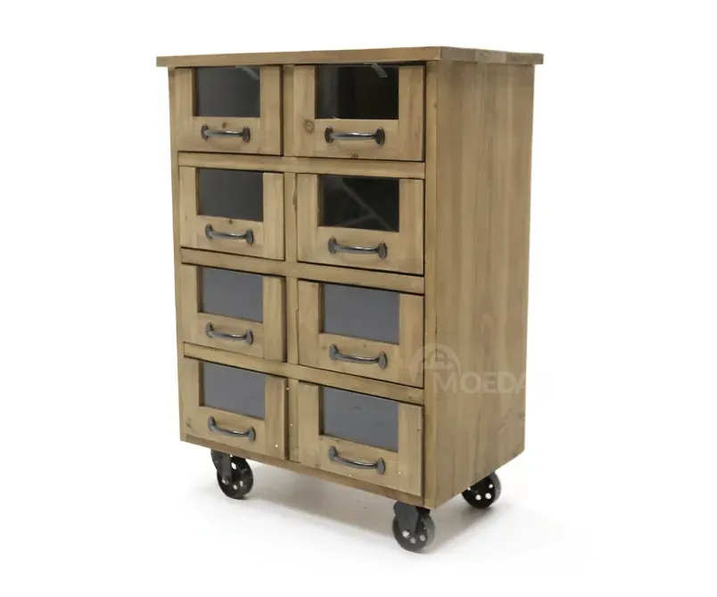 Gray wooden chest of drawers Tbilisi - photo 2