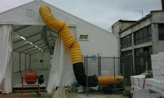 Rent a heater Master BV 290 with air duct Tbilisi